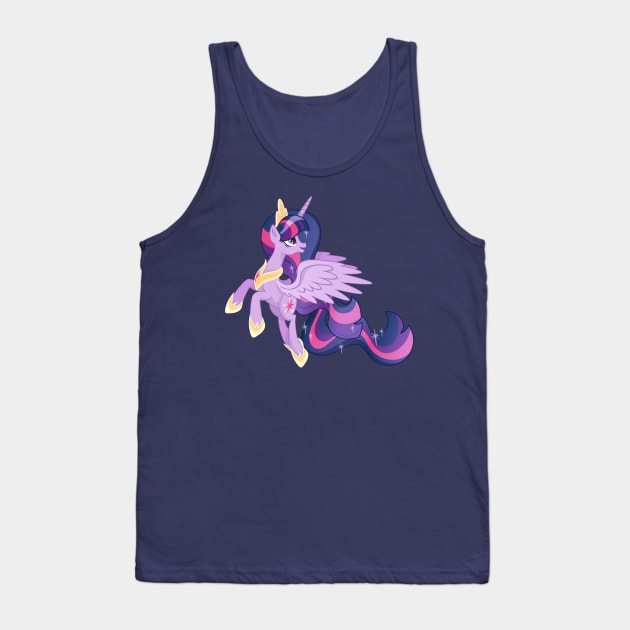 My Little Pony Princess Twilight Sparkle Tank Top by SketchedCrow